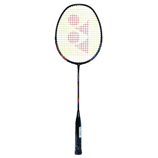 Yonex Nanoray Light 18i Graphite Badminton Racquet With Free Full Cover (77 Grams, 30 Lbs Tension, Black)