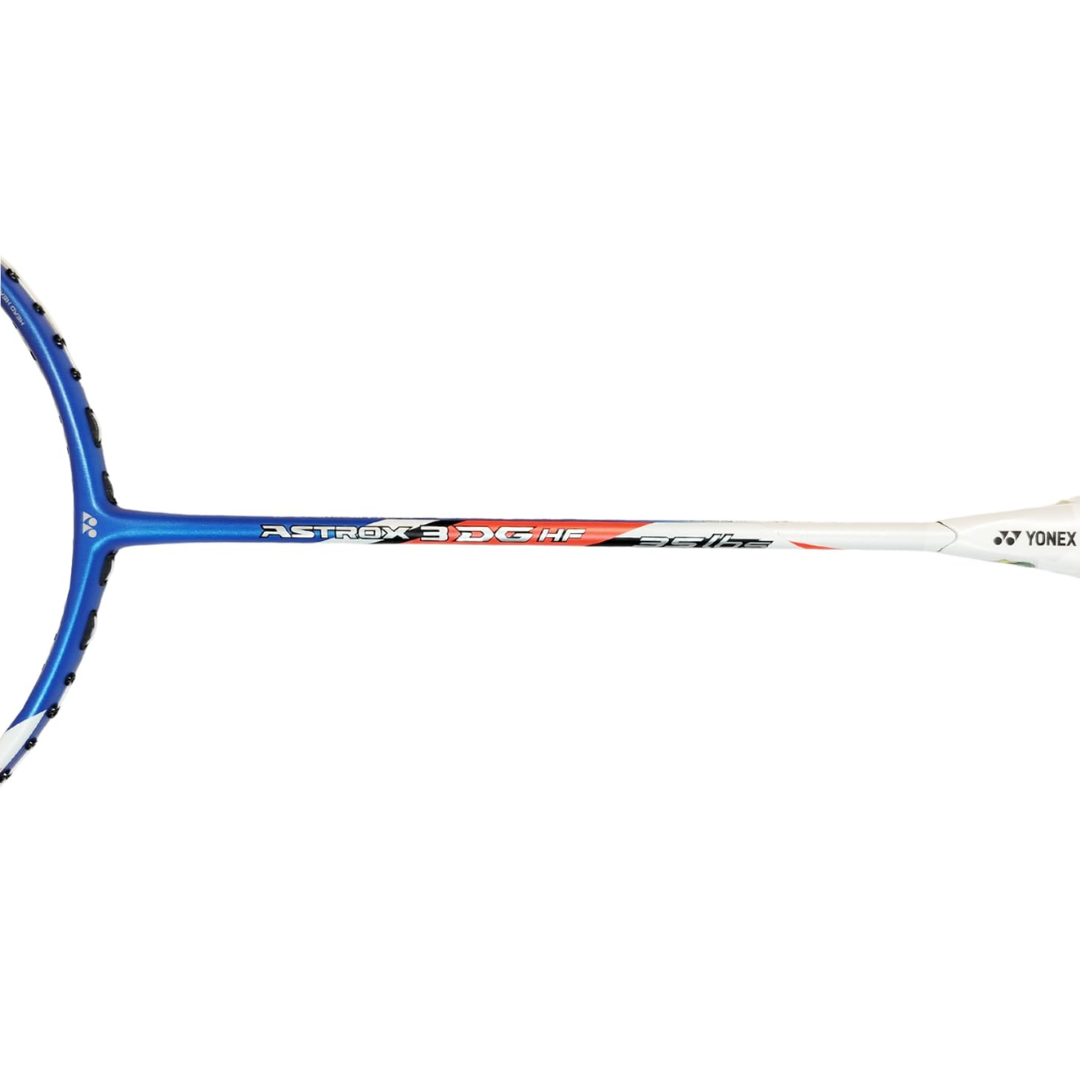 Yonex Astrox 3DG HF Strung Badminton Racquet, 4U4 - Blue/White