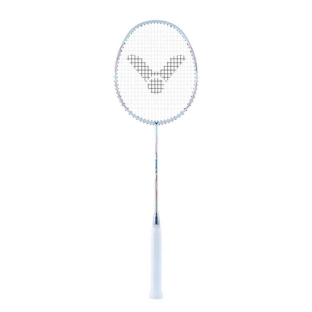 VICTOR Graphite Dx-1L-A-6U Drive X Series Strung Badminton Racket -White