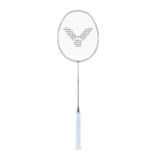 VICTOR Graphite Dx-1L-A-6U Drive X Series Strung Badminton Racket -White