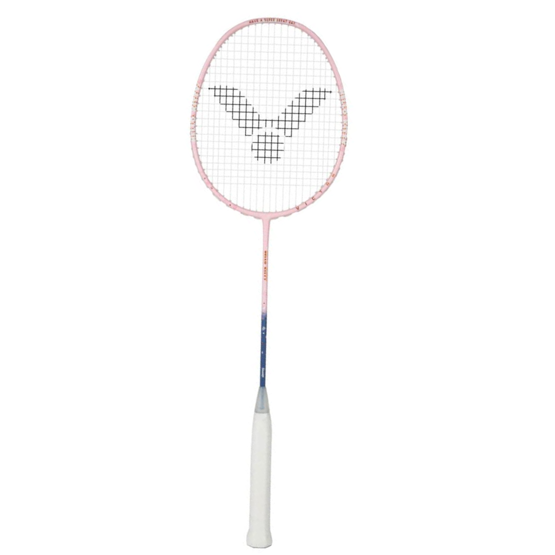 VICTOR TK-KT-I-4U Thruster Series Unstrung Professional Badminton Racket -Pink