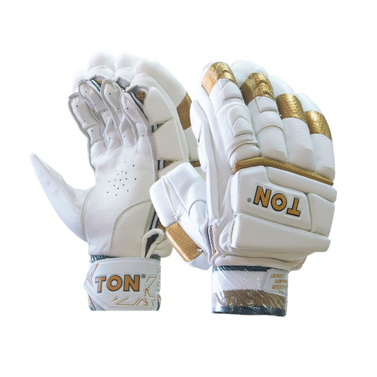 SS Ton Gold Edition Cricket Batting Gloves