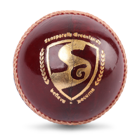 SG Club Red Cricket Leather Ball