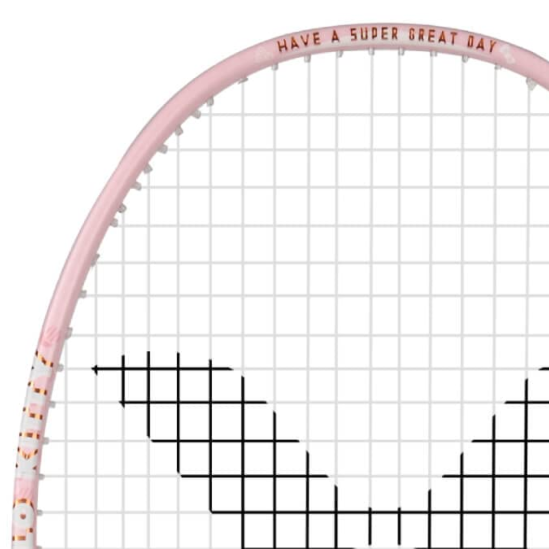 VICTOR TK-KT-I-4U Thruster Series Unstrung Professional Badminton Racket -Pink