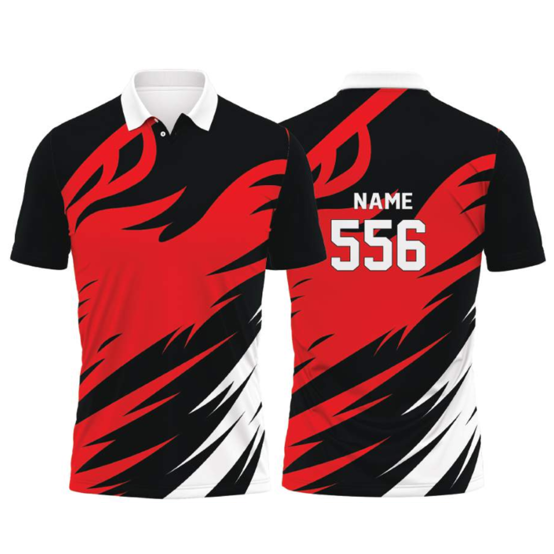 Customised Cricket Jersey Red GW-CU218