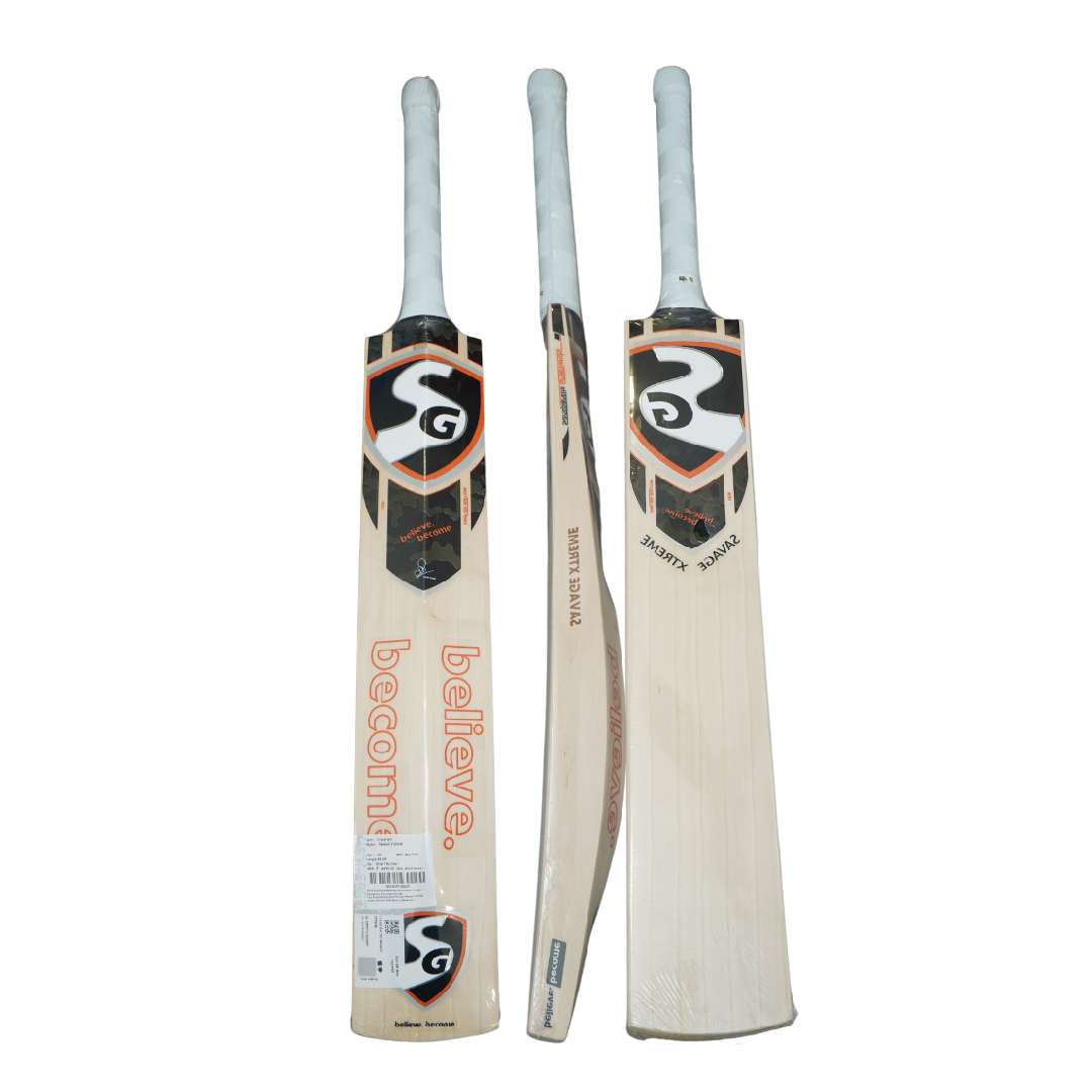 Cricket Bat Sg Savage Xtreme English Willow - GW Sports App