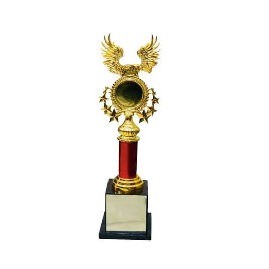 Trophy Golden Best Cricket Man of The Match Award (14", 16", 18")Metal Trophy M-4771 - GW Sports App