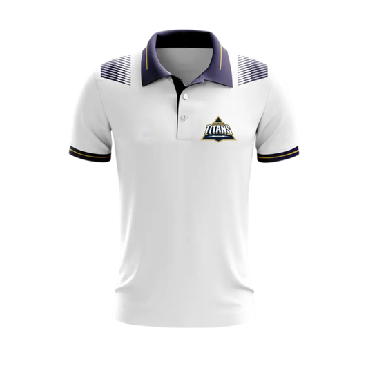 Customised Cricket Jersey White GW_01 - GW Sports App