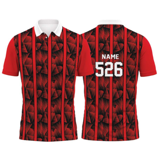 Customised Cricket Jersey Red GW-CU178 - GW Sports App