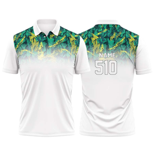 Customised Cricket Jersey White GW-CU164 - GW Sports App