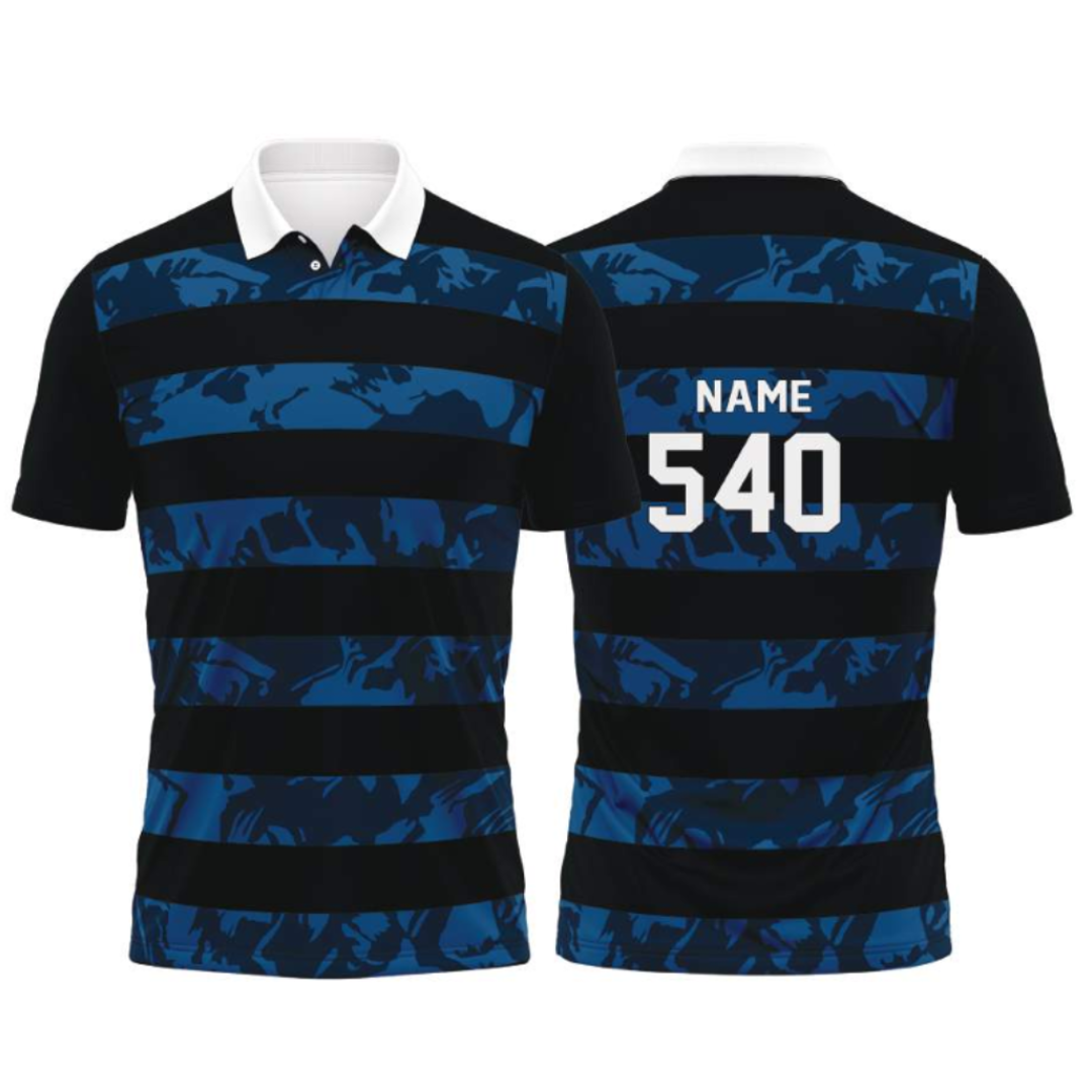 Customised Cricket Jersey Dark Blue GW-CU193 - GW Sports App