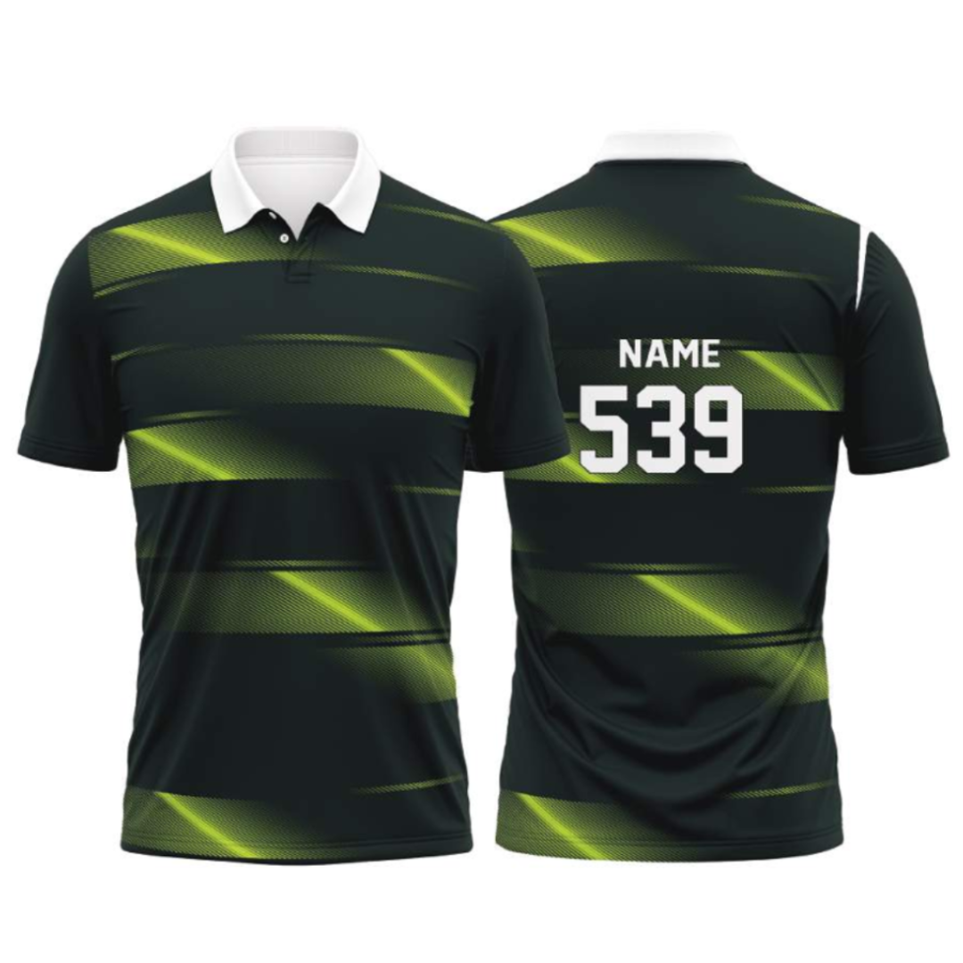 Customised Cricket Jersey Green GW-CU192 - GW Sports App