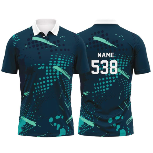 Customised Cricket Jersey Green GW-CU191 - GW Sports App