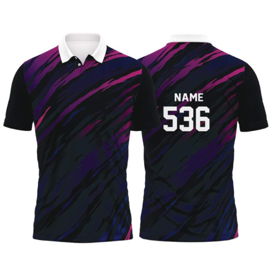 Customised Cricket Jersey Black GW-CU189 - GW Sports App