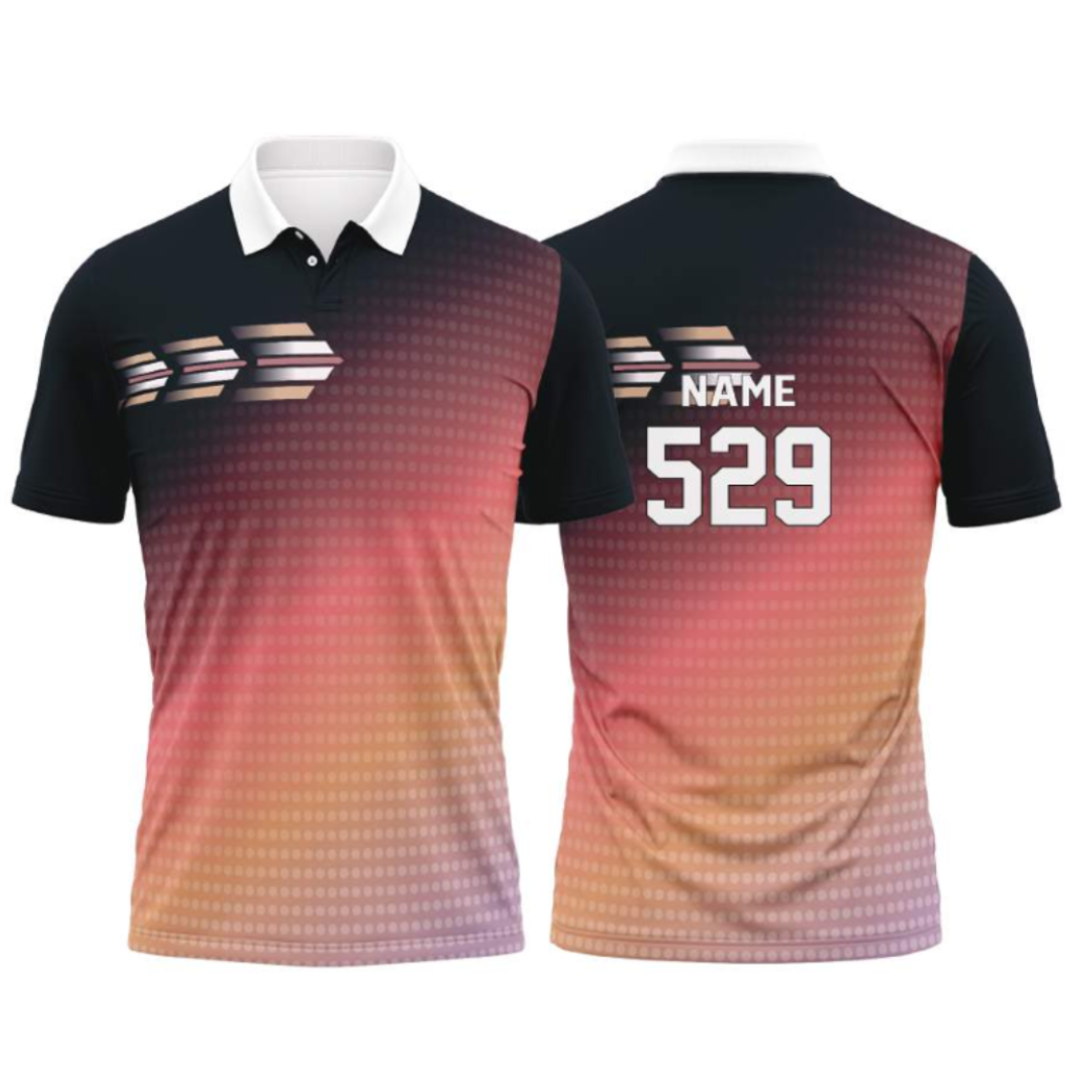 Customised Cricket Jersey Like Pink Black GW-CU182 - GW Sports App