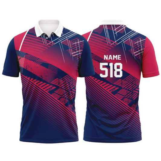 Customised Cricket Jersey Red Mix GW-CU172 - GW Sports App