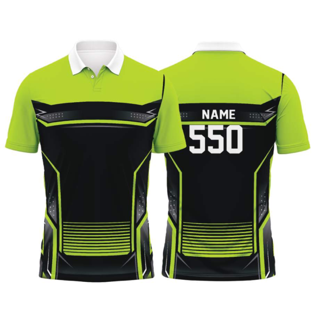 Customised Cricket Jersey Green GW-CU195 - GW Sports App