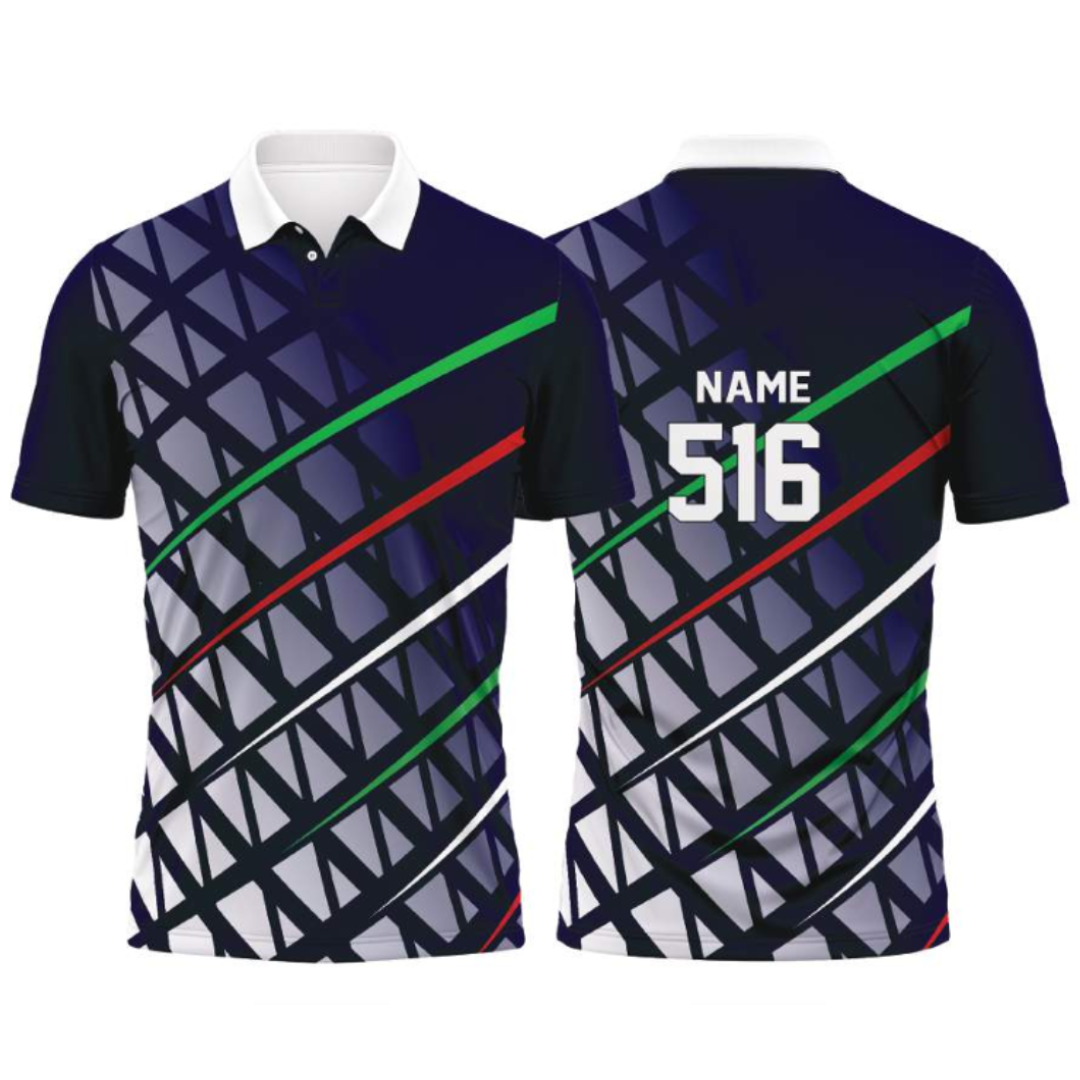 Customised Cricket Jersey Blue GW-CU170 - GW Sports App