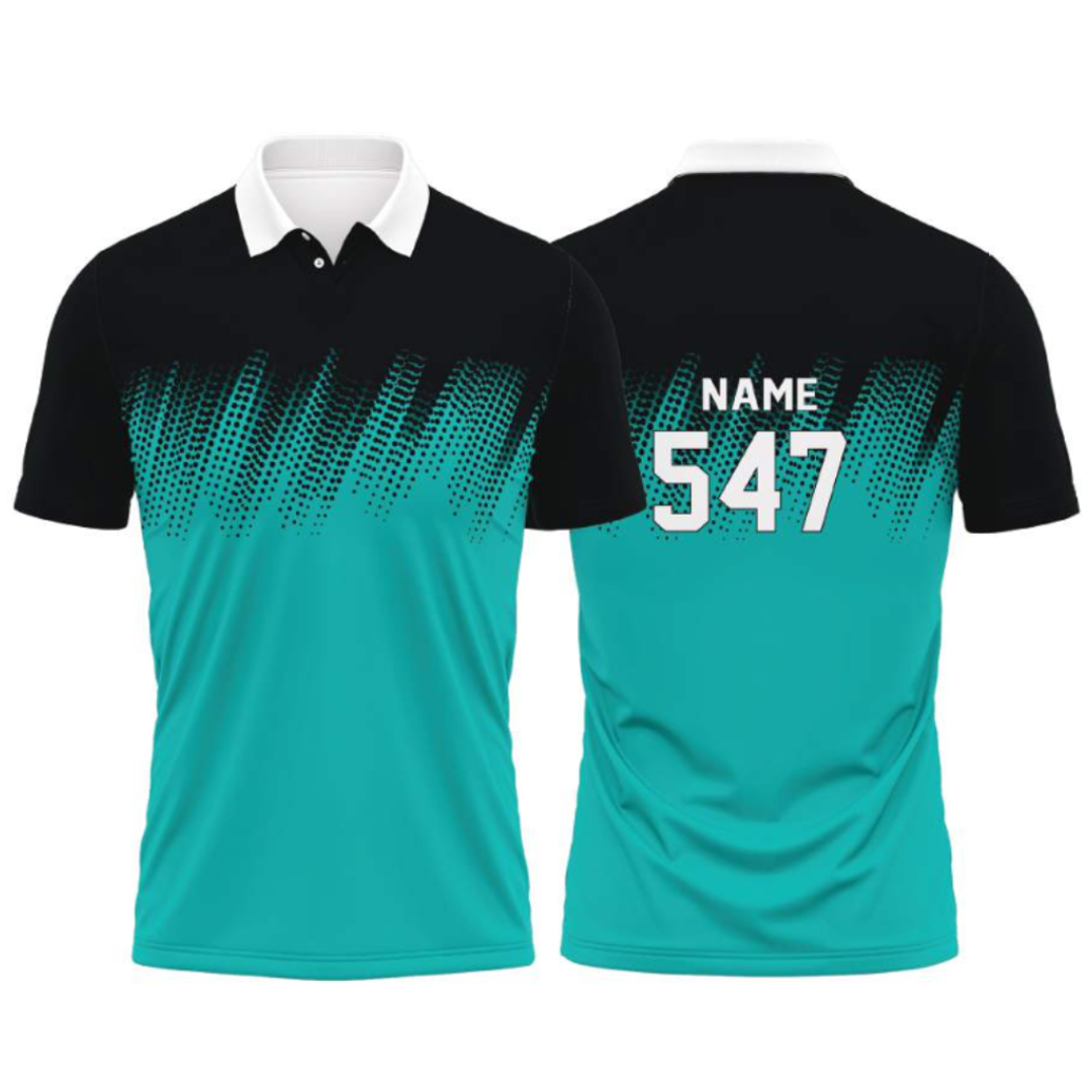 Customised Cricket Jersey Black GW-CU198 - GW Sports App