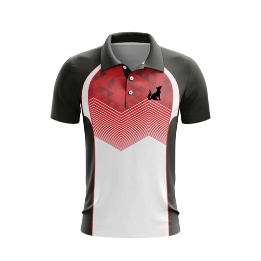 Customized Cricket Team Jersey Black White