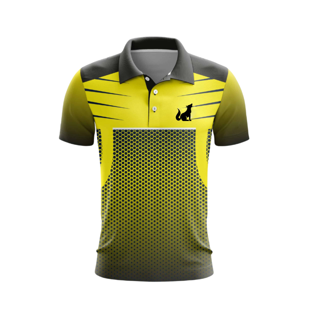 Custom  Cricket Team Jersey Yellow