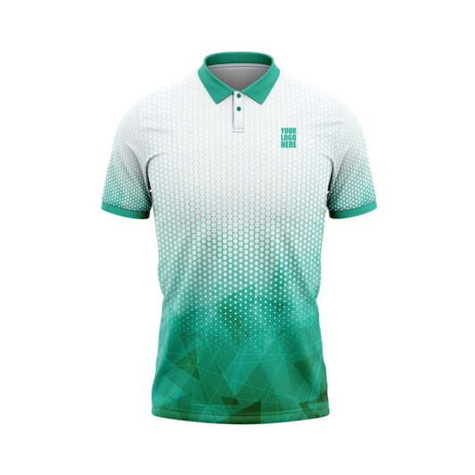 Green Bubbles Customized Cricket Team Jersey