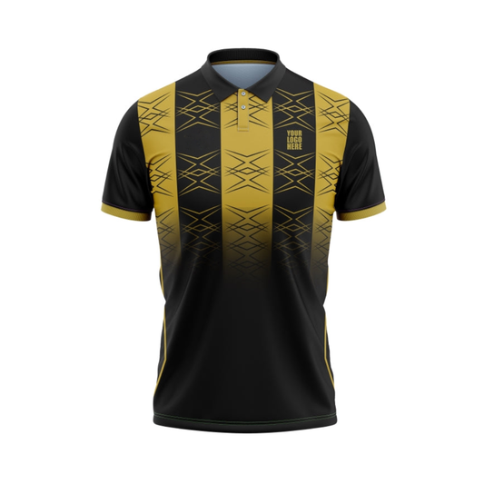 Customised Cricket Jersey Golden GW-CU71 - GW Sports App