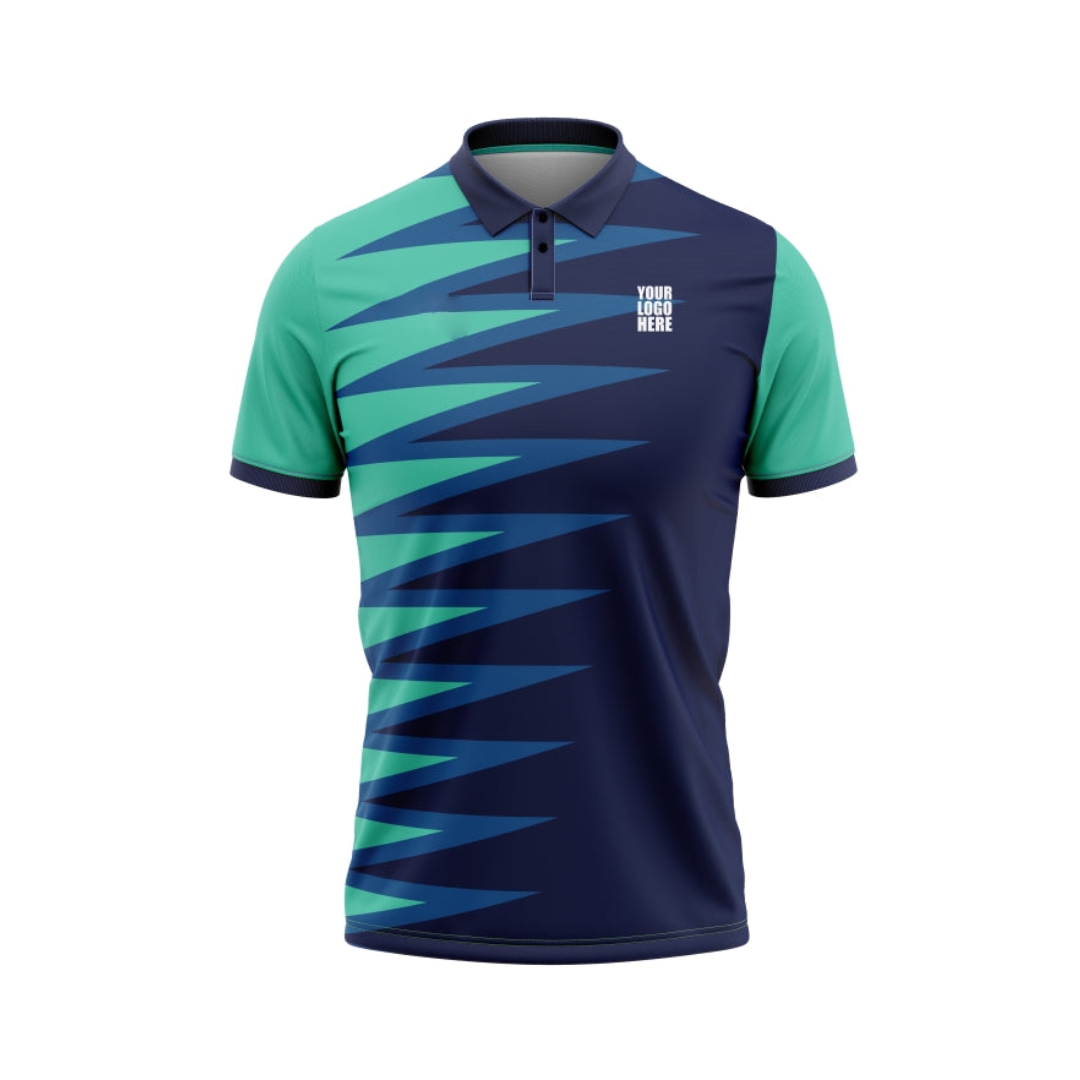 Mint Blue Sublimation Cricket Team Jersey