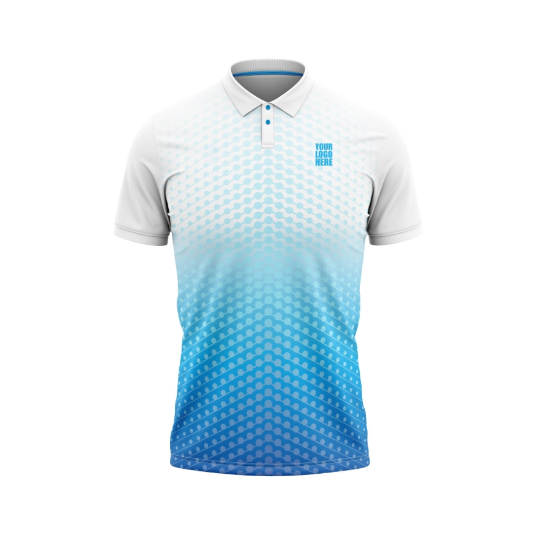 Aqua Bubbles Customized Cricket Team Jersey