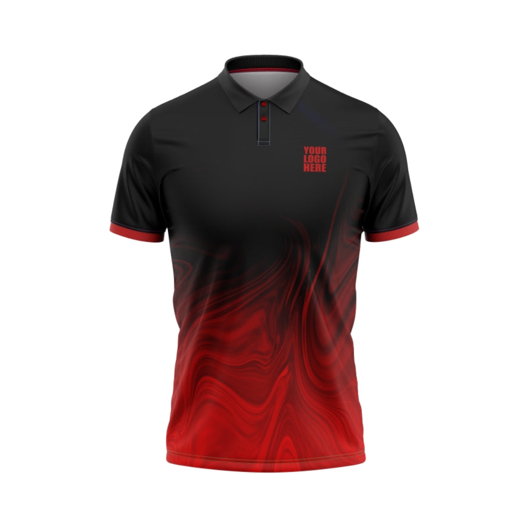 Red Palette Customized Cricket Team Jersey