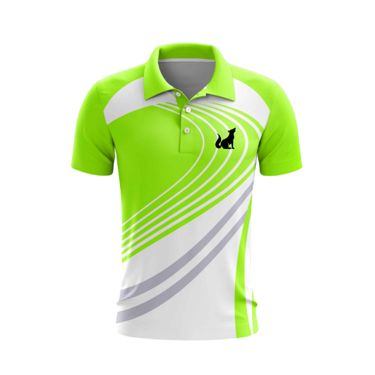 Lime Green Custom Cricket Team Jersey