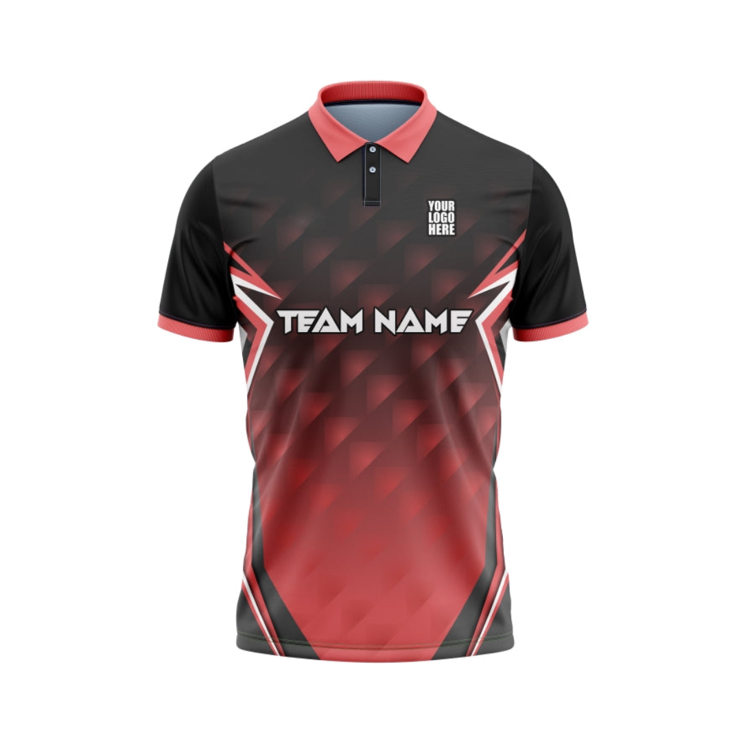 Usubeni Red Custom Cricket Team Jersey