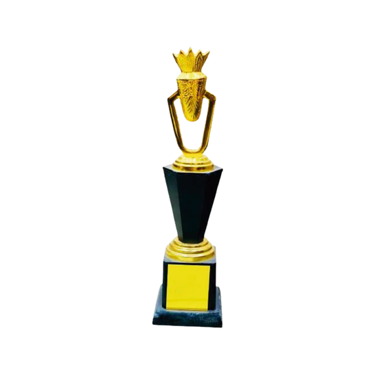 Golden Trophies for Awards Metal Trophy Awards Trophies Cup for Party Sports Rewards Competition Tournaments(14", 16", 18") Metal Trophy M-4827 - GW Sports App