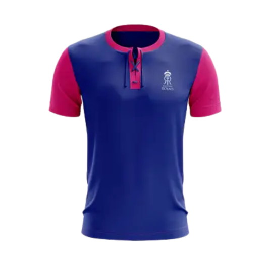 Customised Cricket Jersey Pink Blue RR GW-CU121 - GW Sports App