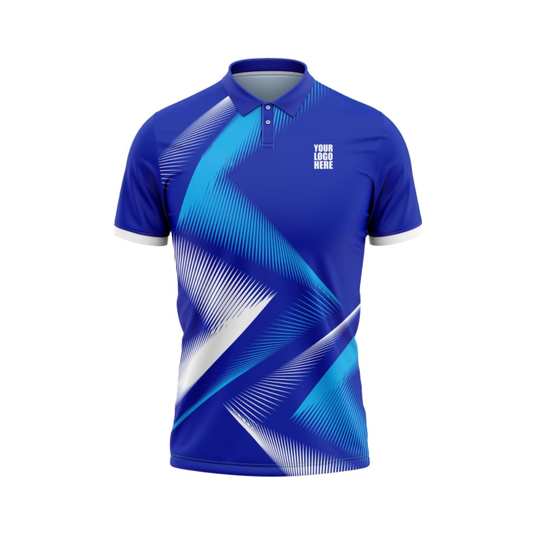 Customised Cricket Jersey Blue GW-CU14 - GW Sports App