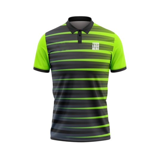 Customised Cricket Jersey Fluorescent Black GW-CU69 - GW Sports App