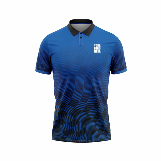 Customised Cricket Jersey Blue GW-CU17 - GW Sports App