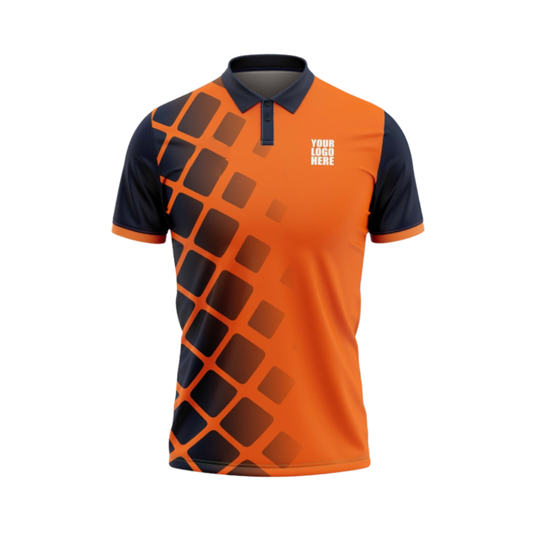 Customised Cricket Jersey Orange GW-CU91 - GW Sports App