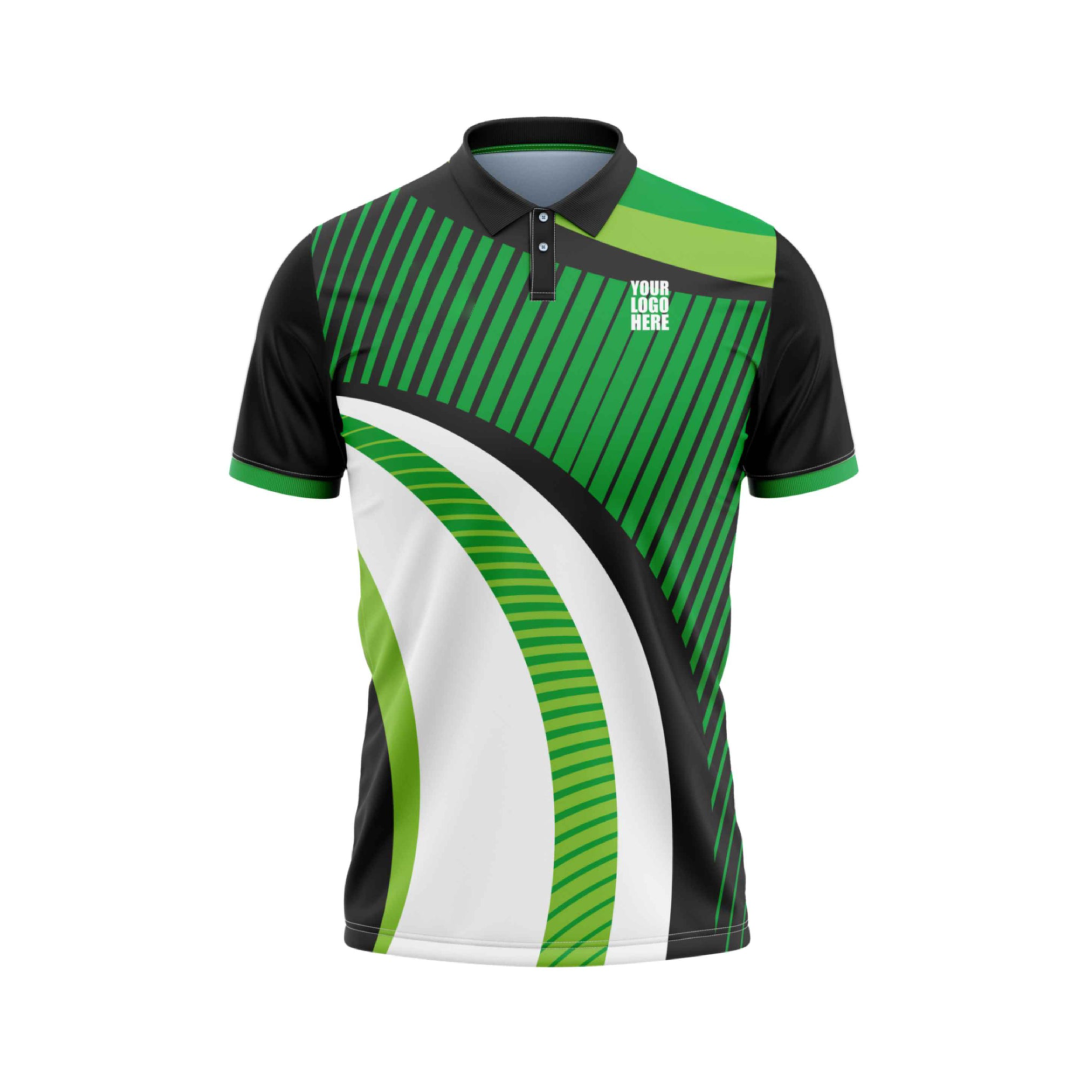 Green Cyan Custom Cricket Jersey