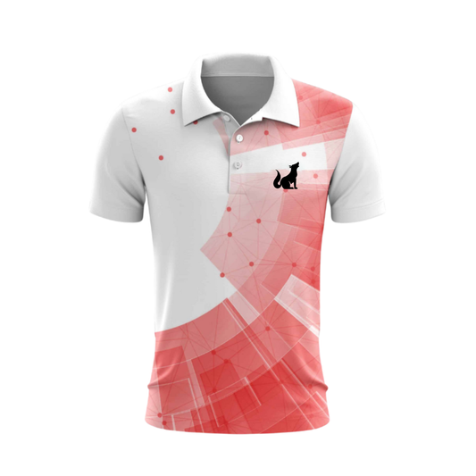 Customised Cricket Sports Jersey Red White