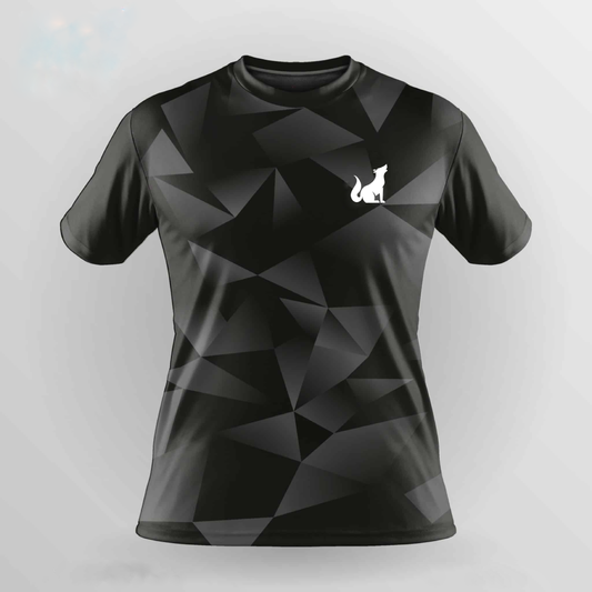 Football Jersey Black Grey