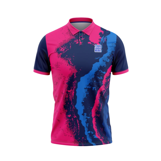 Customised Cricket Jersey Pink GW-CU101 - GW Sports App