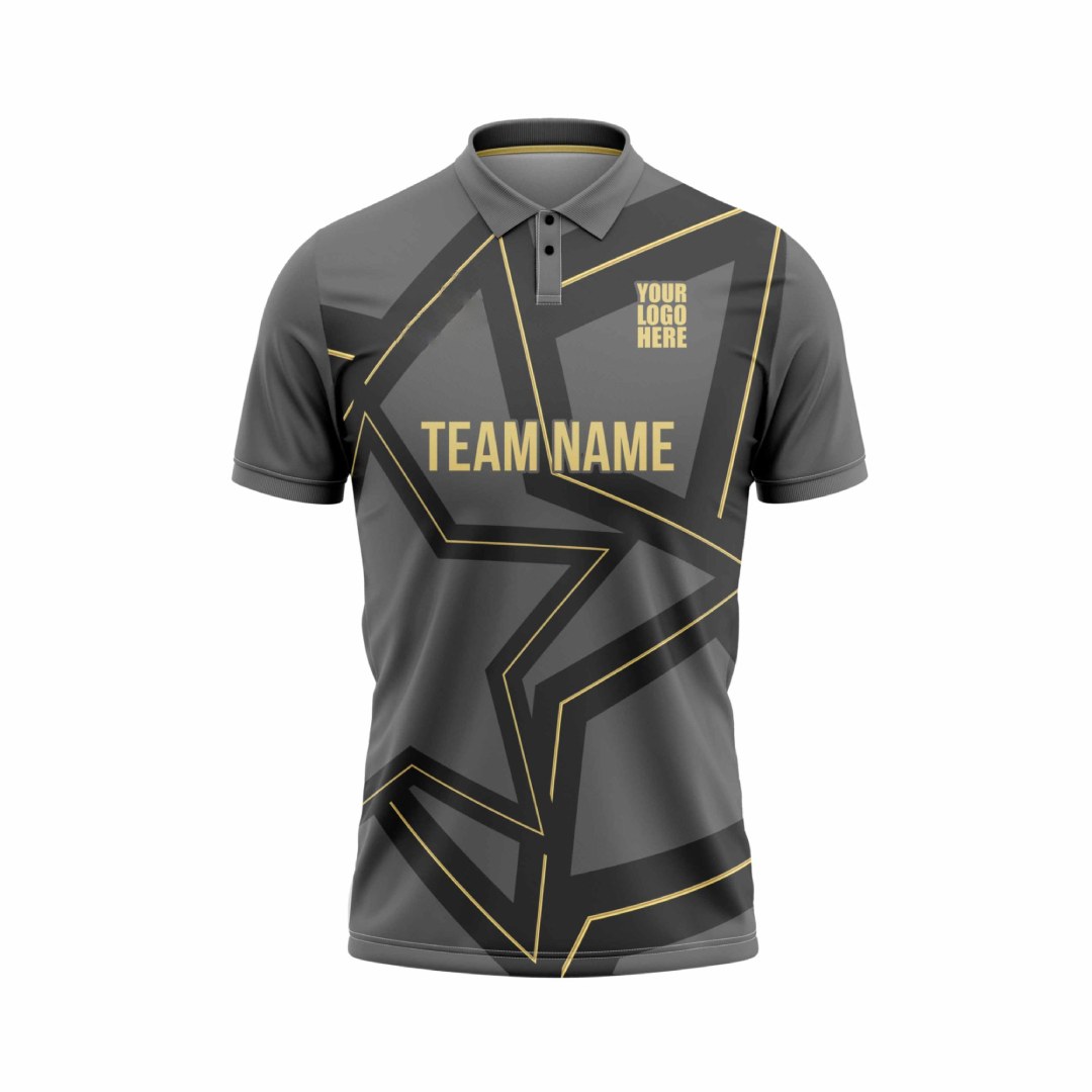 Grey Star Customized Cricket Team Jersey