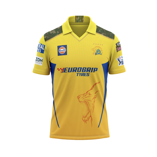 Cricket Fan Jersey - Chennai Super Kings Concept Jersey 2025 IPL-08 - GW Sports App