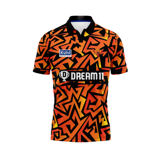 Cricket Fan Jersey -SRH Official 2025-IPL-21 - GW Sports App