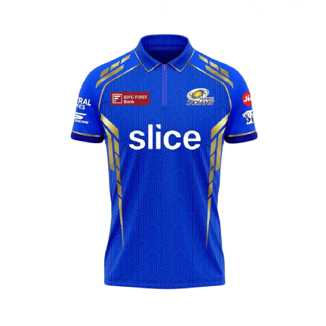 Cricket Fan Jersey -MI Unisex Official 2025-IPL-15 - GW Sports App