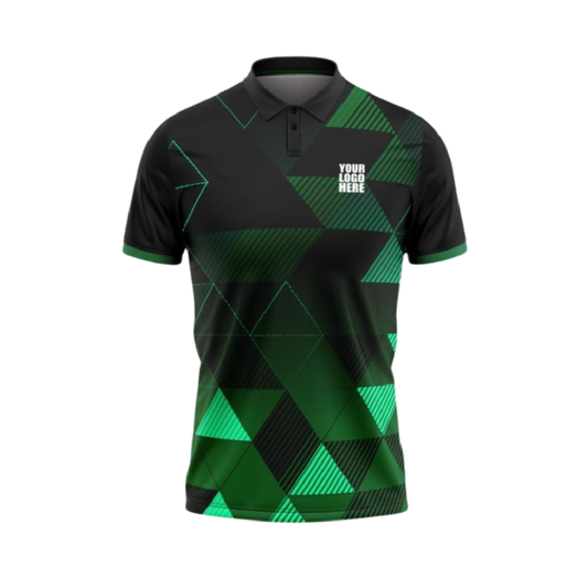 Customised Cricket Jersey Green Diamond GW-CU77 - GW Sports App