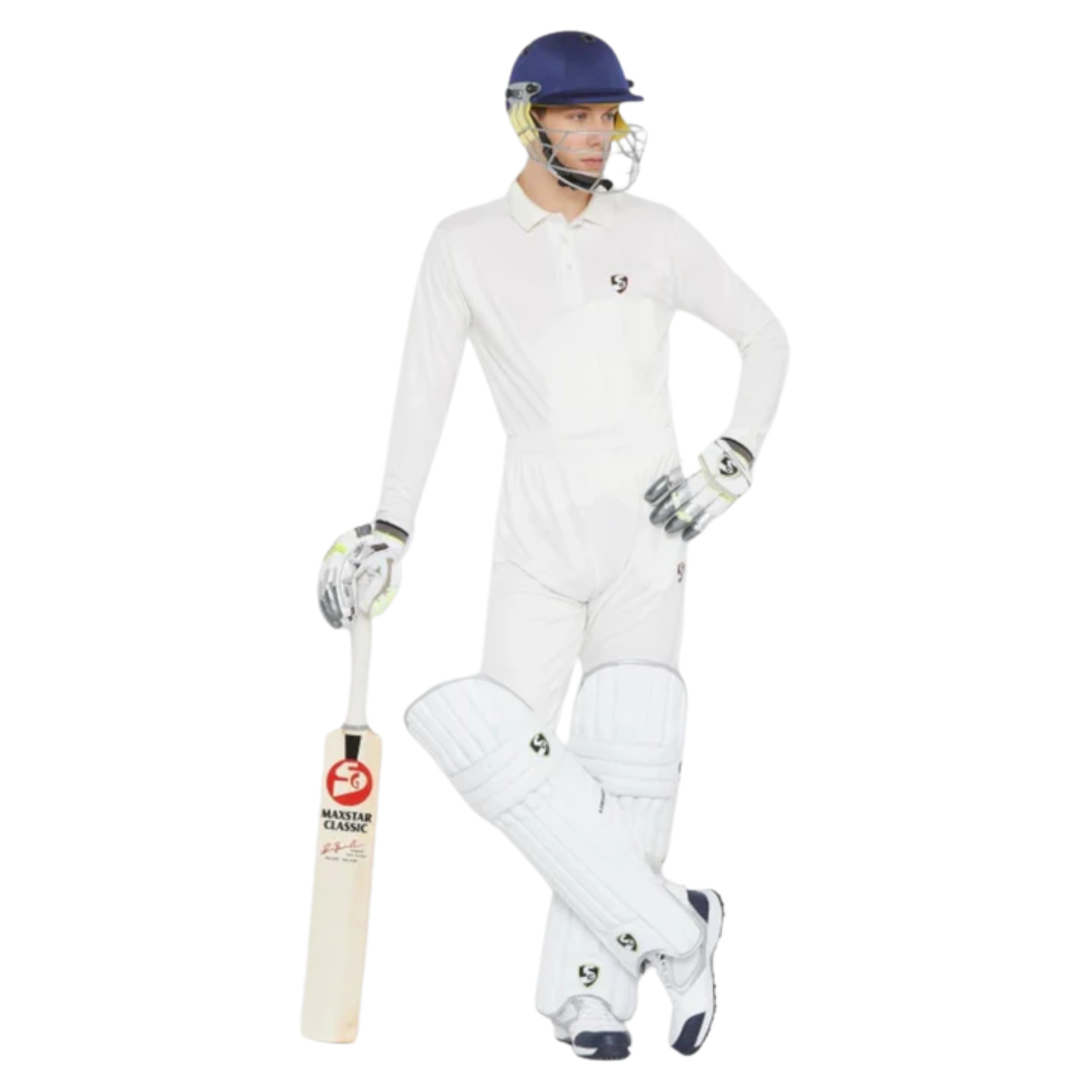 SG Club Full Sleeve Combo Cricket Whites